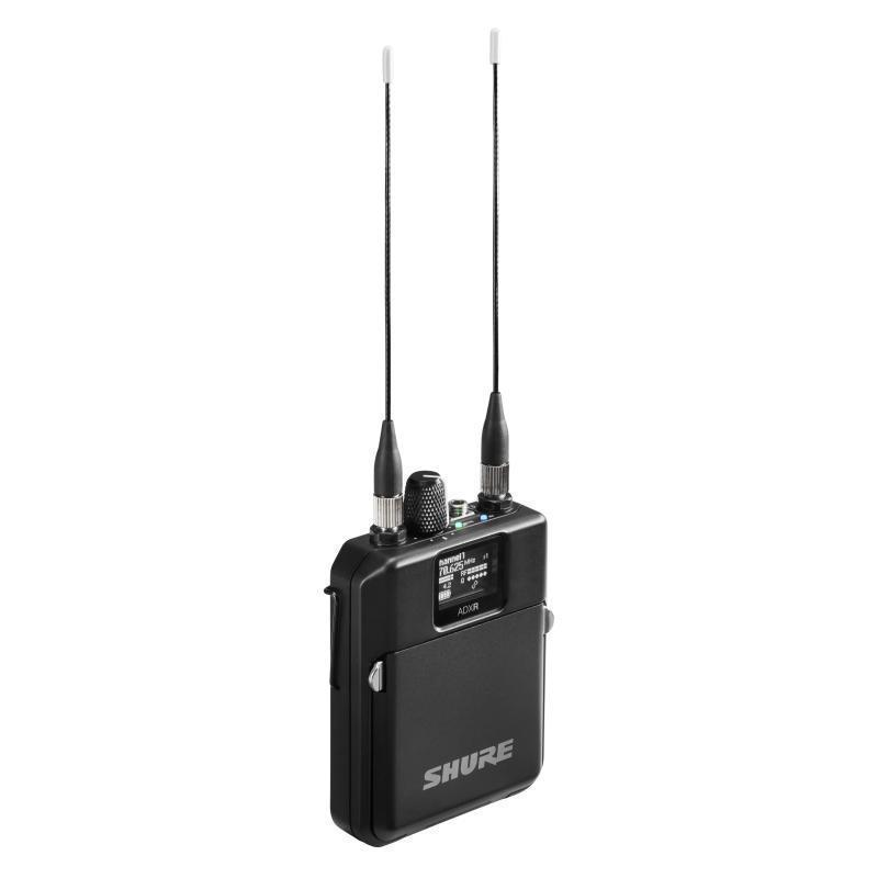 Shure Axient® Digital PSM Wireless Bodypack Receiver B 606-810 MHz -
ADXR=-B