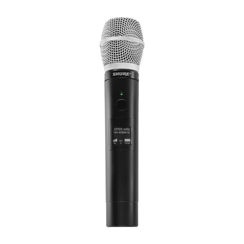 Handheld Transmitter with SM86 Cardioid Condenser Microphone (includes
SB908 battery) - Frequency Band: Z10 (1920-1930 M