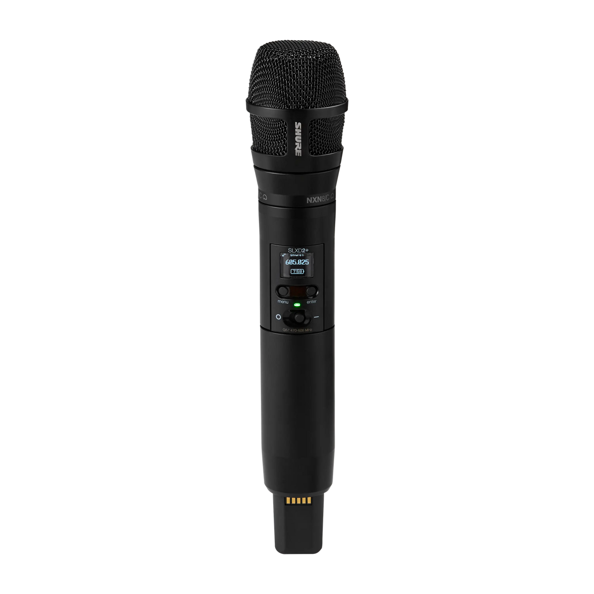 Shure SLXD2+ Digital Handheld Transmitter with Nexadyne(TM) 8/C Microphone
Cartridge (Revonic(TM) dual-engine transducer