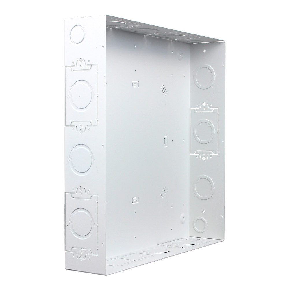 Bracket with three 15A SpikeShield™ duplex outlets for 3" box