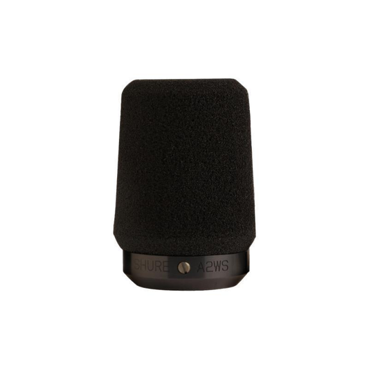 Black Locking Foam Windscreen for 545 Series, SM57 - A2WS-BLK