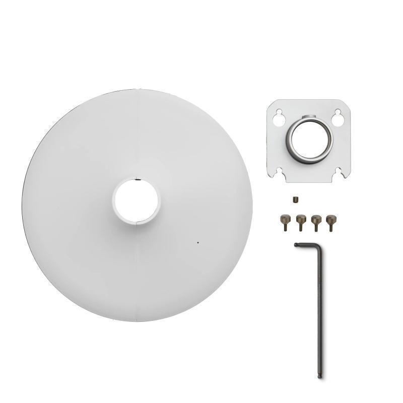 Shure 1.5" Pole mounting accessory kit for MXA901-R microphones, white -
A901W-R-PM-1.5IN