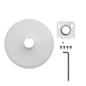 Shure 1.5" Pole mounting accessory kit for MXA901-R microphones, white -
A901W-R-PM-1.5IN