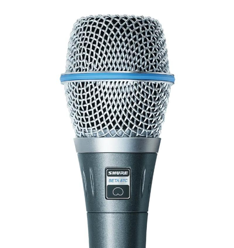 Shure Cardioid Condenser for Handheld Vocal Applications - TAA Compliant -
BETA87C-TA