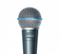 Dynamic Microphone, Supercardioid, Metallic Blue, 3-pin XLR Connector -
BETA 58A