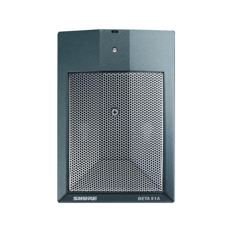 Kick drum microphone provides a strong low-end response and maximum
gain-before-feedback due to its half-cardioid polar 