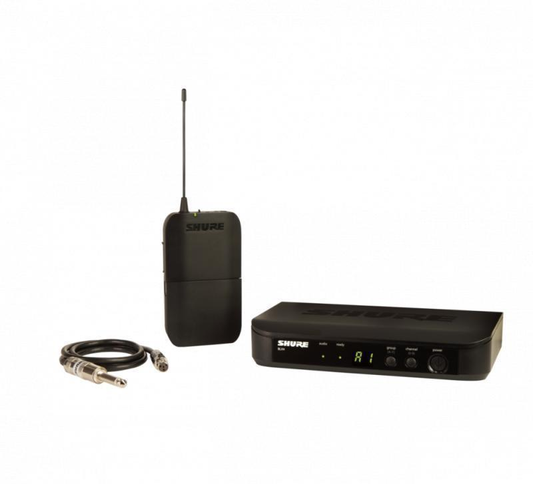 Shure Wireless System, Frequency Band Version: J11 (596-616 MHz), Power
supply included - BLX14-J11
