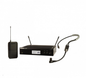 Shure Wireless System, Frequency Band Version: H9 (512-542 MHz), Power
supply included - BLX14R/SM35-H9