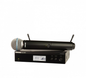 Shure Wireless System, Frequency Band Version: J11 (596-616 MHz), Power
supply included - BLX24R/B58-J11