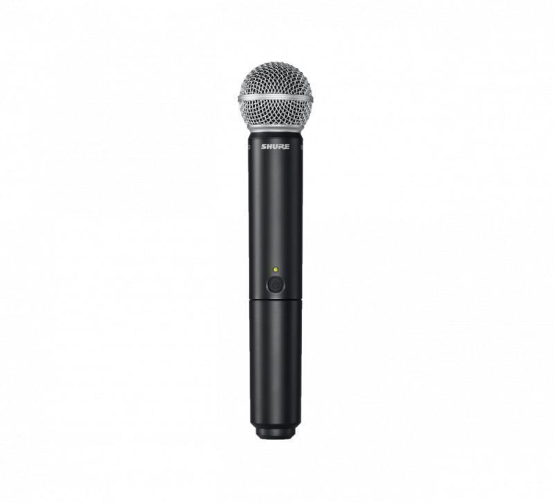 Shure Handheld Transmitter, Frequency Band Version: J11 (596-616 MHz) -
BLX2/SM58=-J11