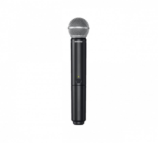 Shure Handheld Transmitter, Frequency Band Version: J11 (596-616 MHz) -
BLX2/SM58=-J11