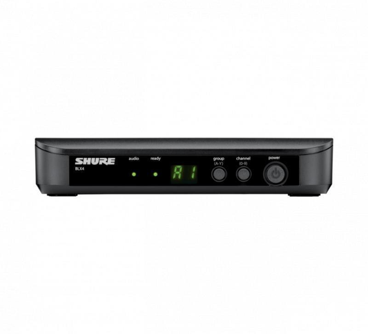 Shure Frequency Band Version: H11 (572-596 MHz), US power supply included -
BLX4=-H11