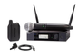 Shure Combo System with SM58(R) microphone handheld, WL185M lavalier
microphone, and half-rack GLXD4R+ receiver. - GLXD1