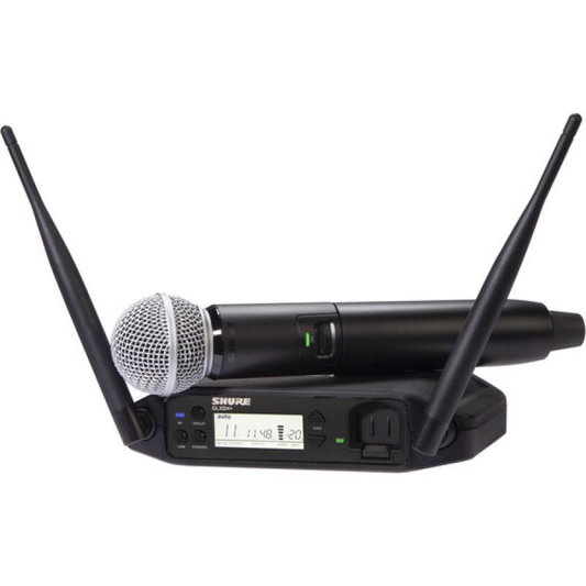 Digital Wireless Handheld System with SM58® Vocal Microphone - Frequency
Band: Z3 (2.4, 5.8 GHz) - GLXD24+/SM58-Z3