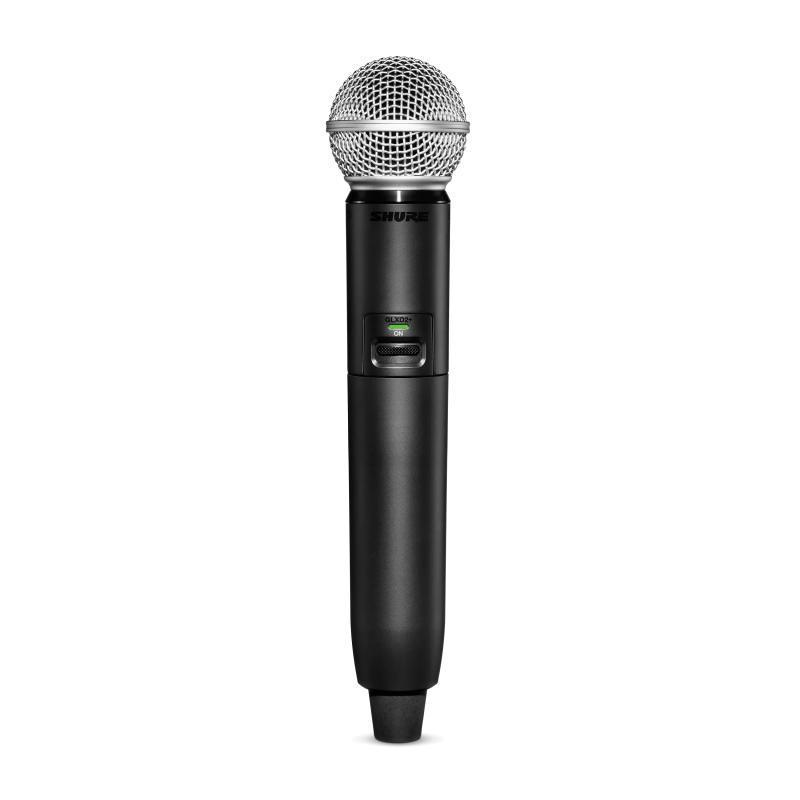 Digital Wireless Dual Band Handheld Transmitter with SM58® Vocal Microphone
- Frequency Band: Z3 (2.4, 5.8 GHz) - GLXD2+