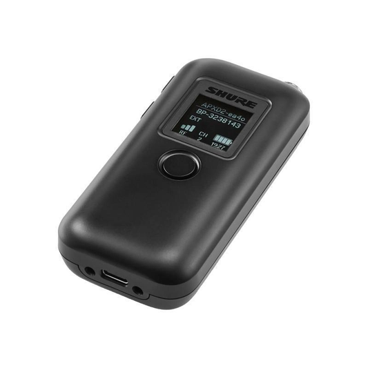 Bodypack Transmitter with Integrated Omnidirectional Microphone (includes
SB906 battery) - MXW1X/O=-Z10