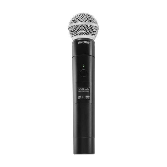 Handheld Transmitter with SM58® Cardioid Dynamic Microphone (includes SB908
battery) - Frequency Band: Z10 (1920-1930 MH