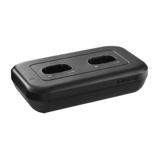Shure Networked Charging Station, 2 Bay, TAA - MXWNDX2TA