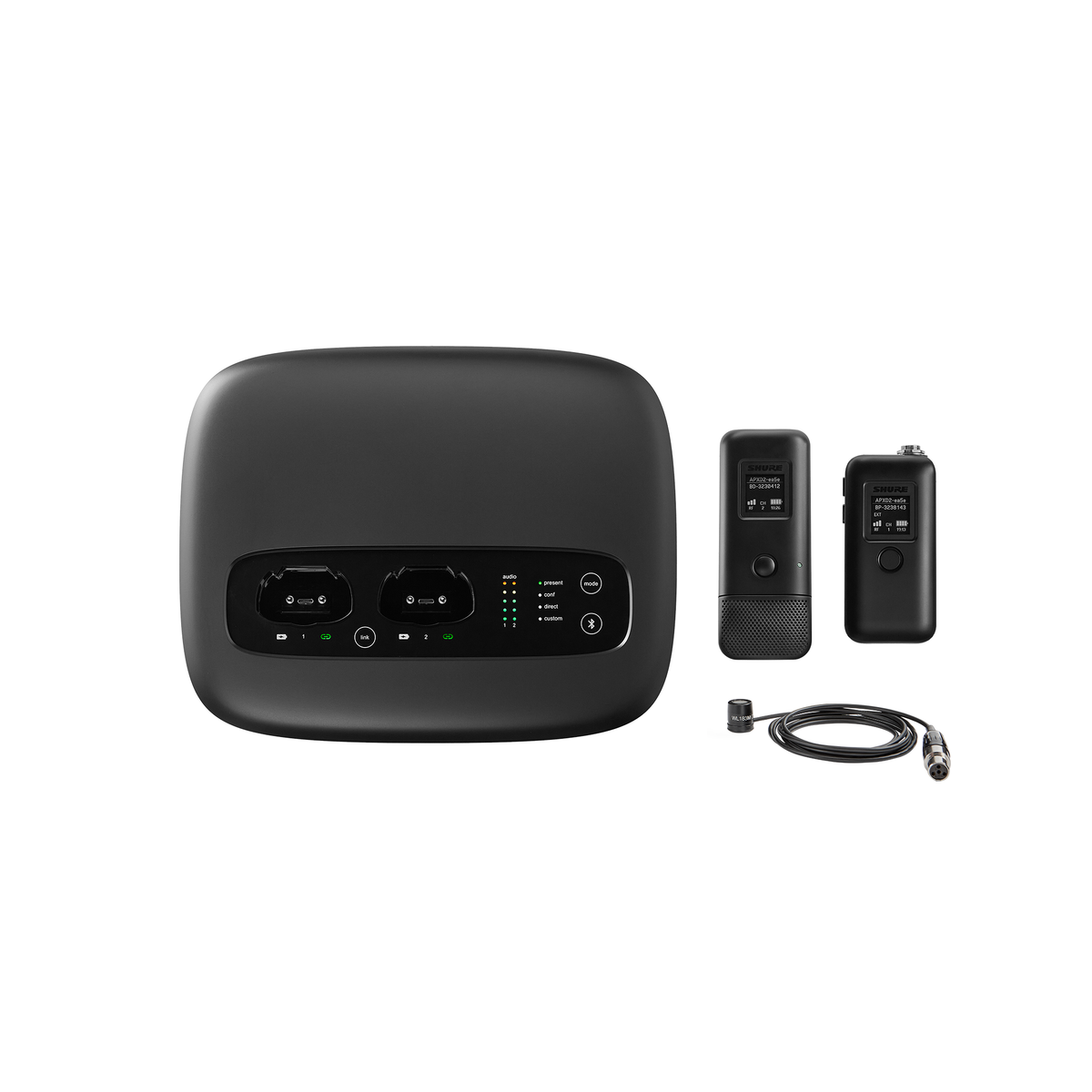 Shure MXW neXt 2 Wireless Conferencing Boundary Lavalier Bundle (Omni) -
MXWNEXT21L831B/O