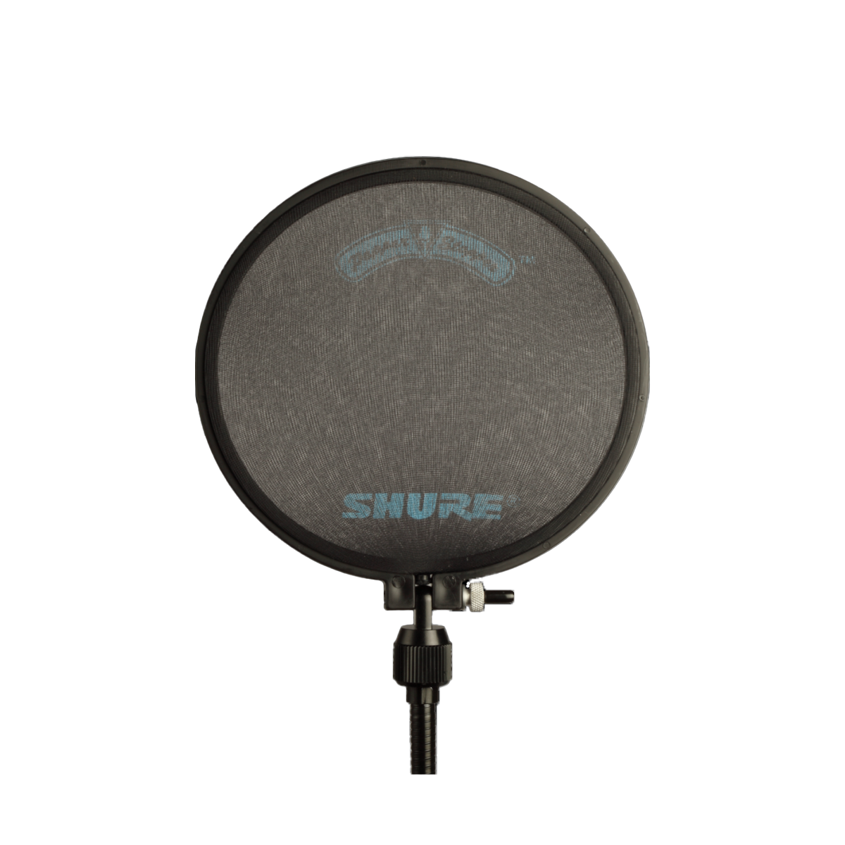 PopperStopper™ Pop filter with Metal Gooseneck and Heavy Duty Microphone
Stand Clamp - PS-6
