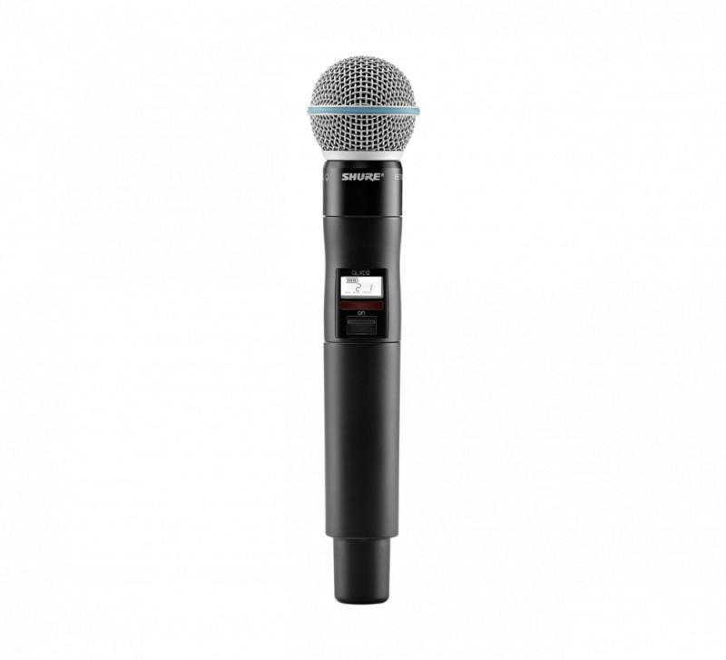 Shure Handheld Transmitter, Frequency Band Version: V50 (174-216 MHz) -
QLXD2/B58=-V50