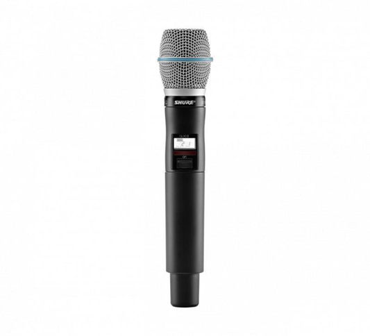Shure Handheld Transmitter, Frequency Band Version: J50A (572-616 MHz) -
QLXD2/B87A=-J50A
