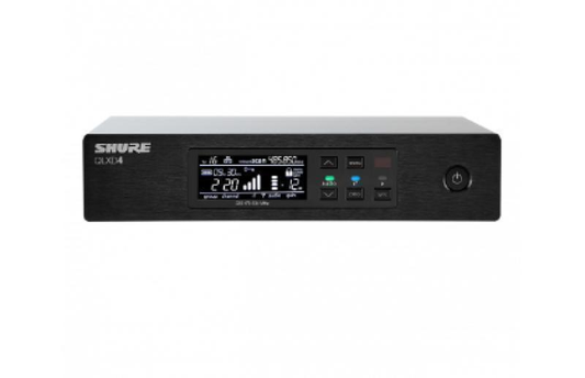 Shure Half-Rack, Single Channel Receiver, Frequency Band Version: H50
(534-598 MHz) - TAA Compliant - QLXD4TA=-H50