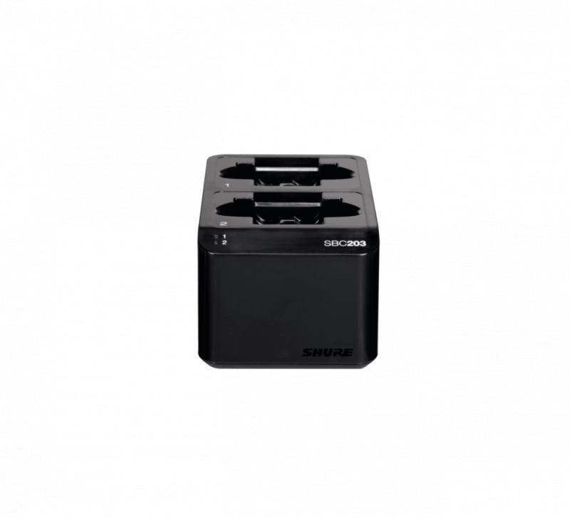 Dual Docking Station for SLX-D Transmitters and SB903 Battery - SBC203-US