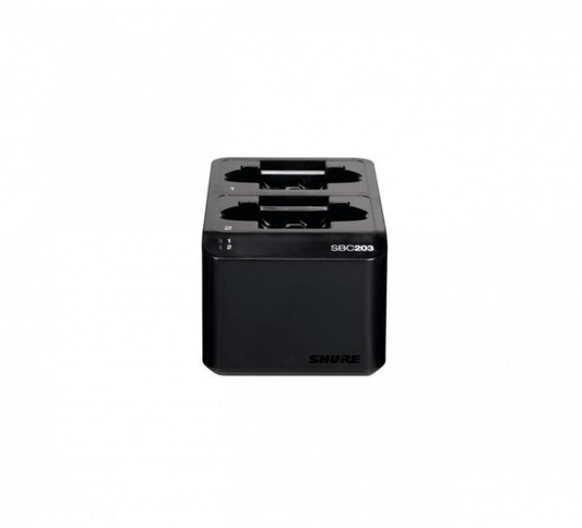 Dual Docking Station for SLX-D Transmitters and SB903 Battery - SBC203-US
