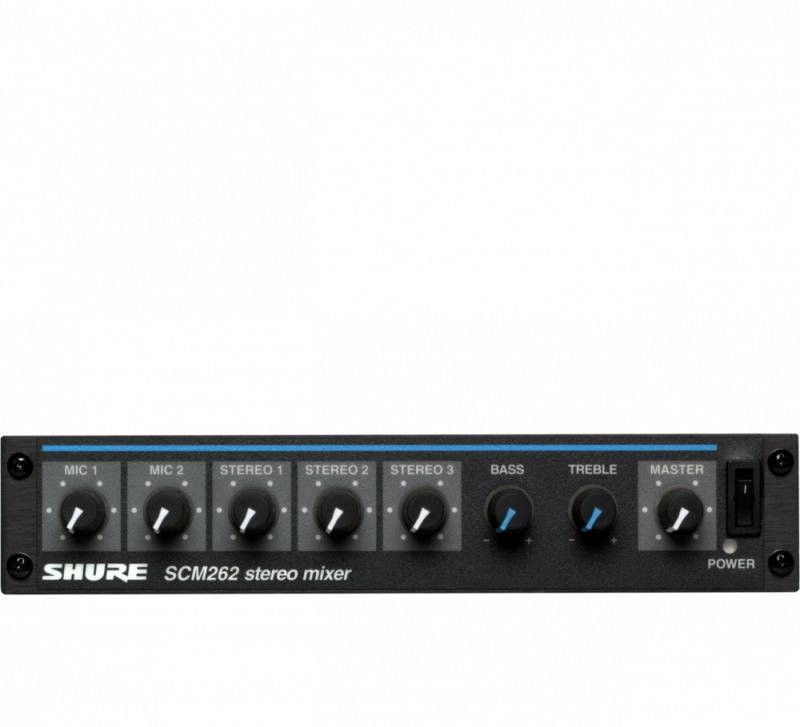 Stereo Microphone Mixer, 3-pin XLR Connector - SCM262