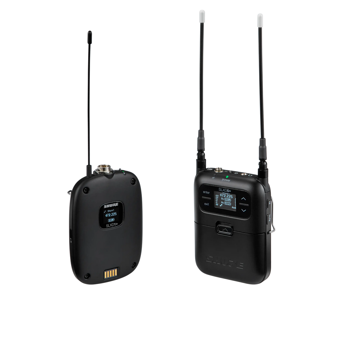 Shure SLXD Portable Digital 1-CH Wireless Sys, includes 1 SLXD5+ Portable
Receiver for camera and audio bag, Bluetooth r