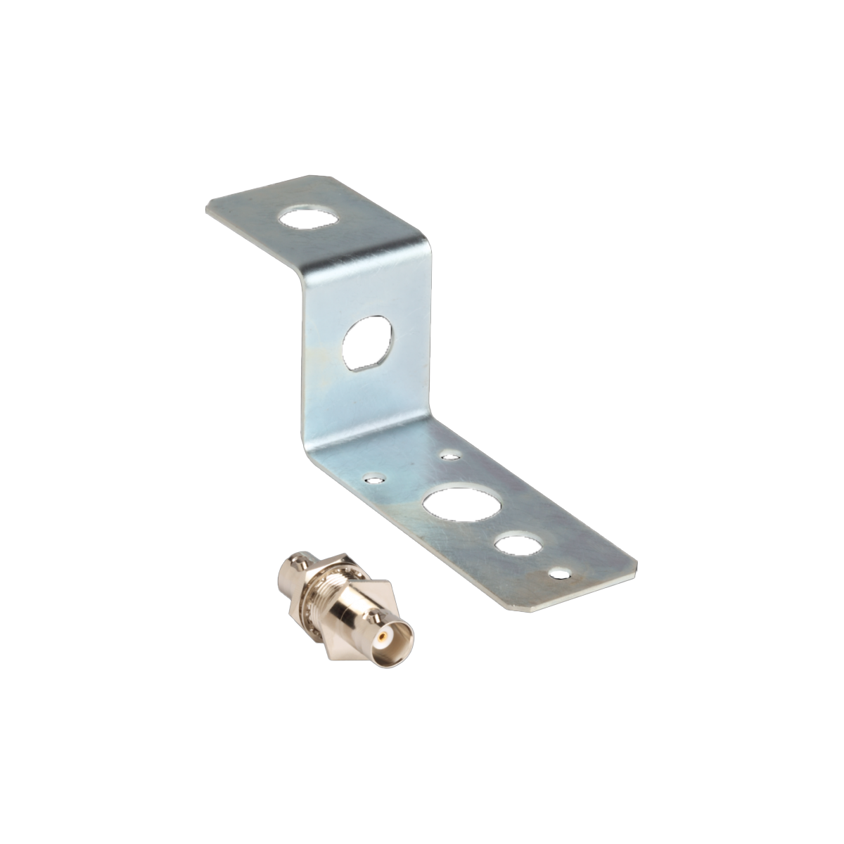 Antenna mounting bracket kit includes 1 mounting bracket, bulkhead adapter,
and bulkhead adapter nut for remote antenna 
