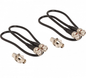 Front mount antenna kit includes 2 coaxial cables and 2 bulkhead adapters.
- UA600