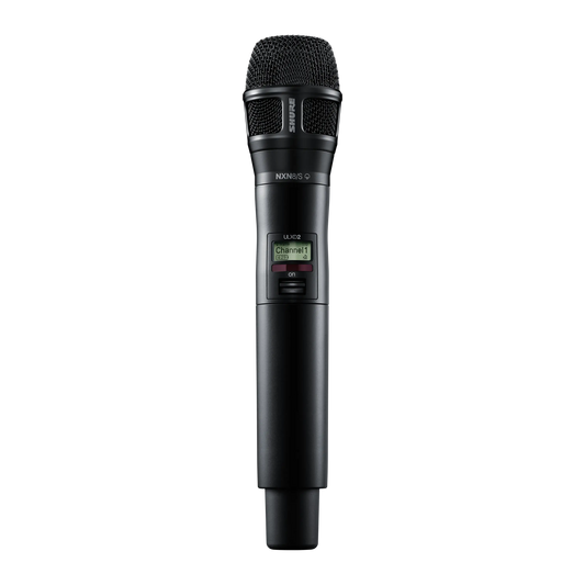 Shure Digital Handheld Transmitter with Nexadyne 8/S Capsule, Black Finish,
Frequency Band Version: H50 (534-598 MHz), T