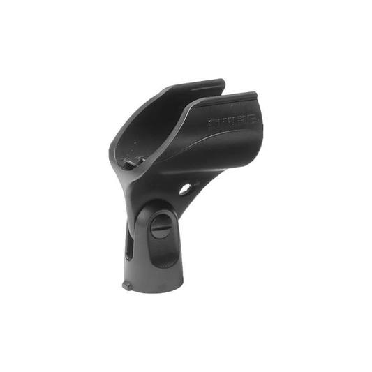 Microphone clip mounts a handheld transmitter. - WA371
