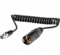 1-foot audio cable connects a TA3F connector to an XLR connector. - WA451