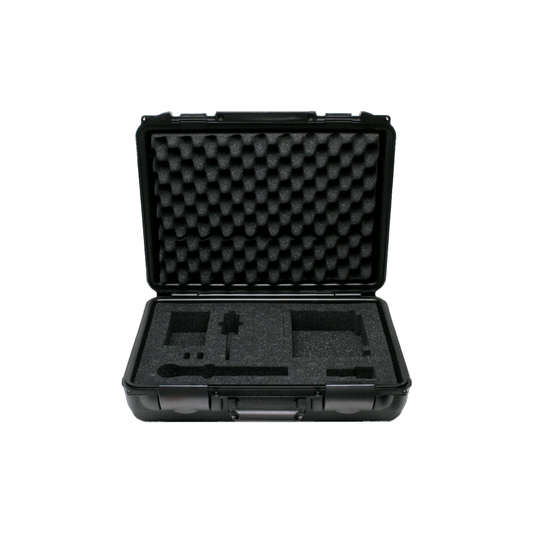 Molded plastic padded carrying case for compatible Shure wireless systems -
WA610