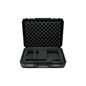 Molded plastic padded carrying case for compatible Shure wireless systems -
WA610