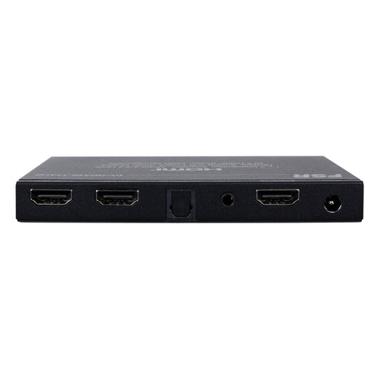 4K 1x2 Distribution Amplifier - with Stereo Analog Audio Out