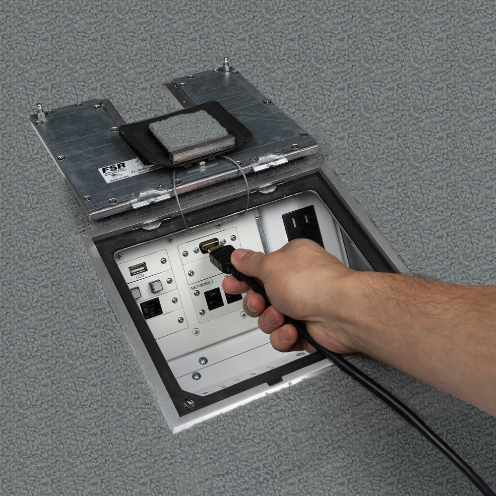 FL-500P Back Box - 2.25" Deep (NON-UL - Different Internal Brackets)