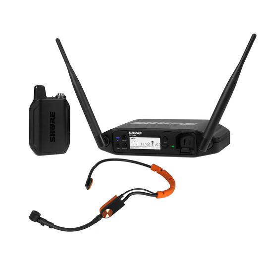 Digital Wireless Headset System with SM31 Headset Microphone - Frequency
Band: Z3 - GLXD14+/SM31-Z3