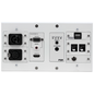 Single Ht. HDMI Female Bulkhead - White