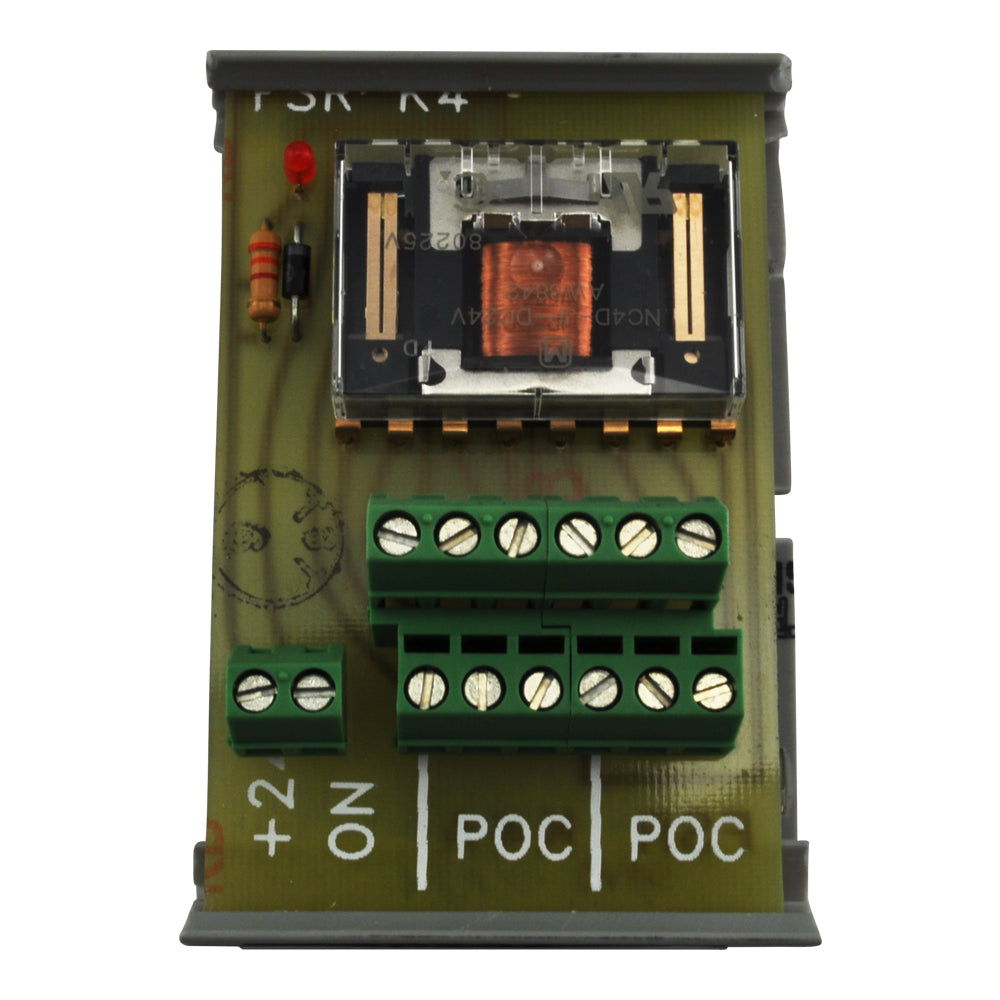 Two SPDT relays, 5 amp contacts