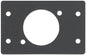 Blank Plate with One Neutrik O