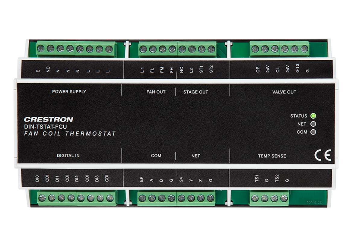 DIN Rail Heating & Cooling Fan-Coil Thermostat