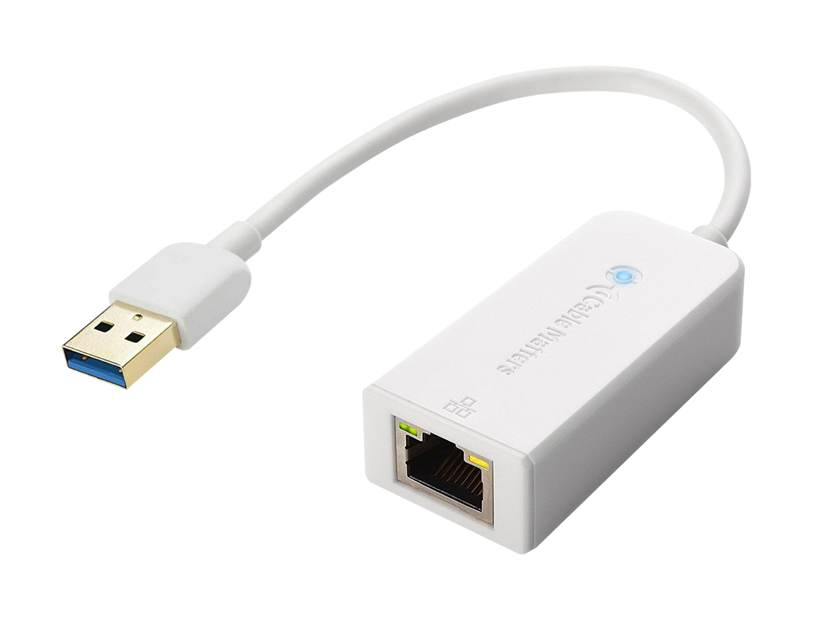 USB-to-Ethernet Adapter for Audio Isolation