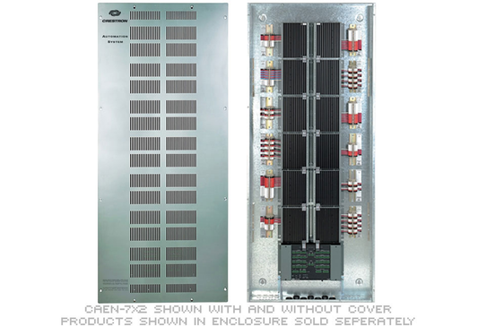 Automation Enclosure, 7 modules high x 2 modules wide