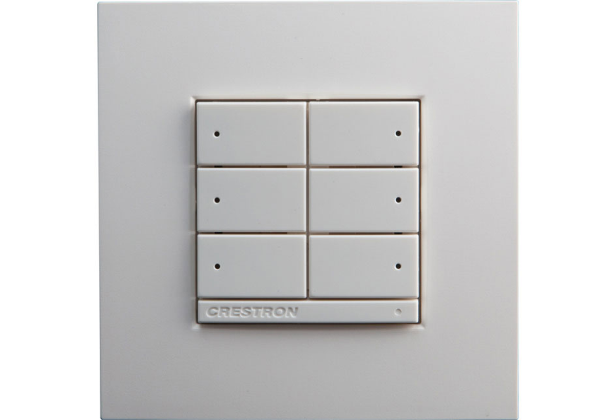 On-Wall Wireless Lighting Keypad, Battery Powered, Anthracite