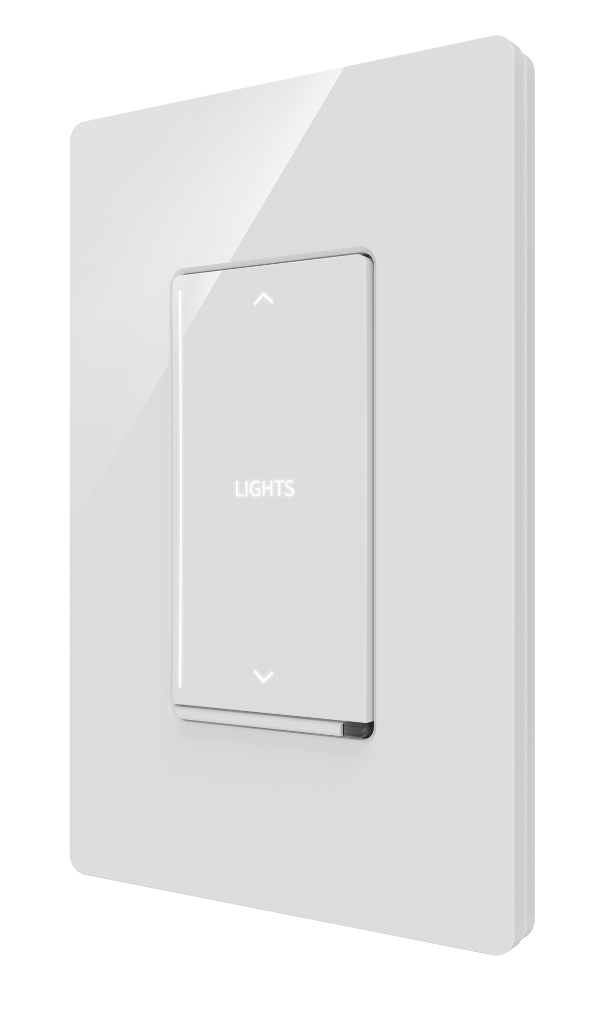 Cameo® 2 In-Wall Forward-Phase Dimmer with infiNET EX® Wireless Communication, 100-240VAC, Rocker Only, Custom Engraved