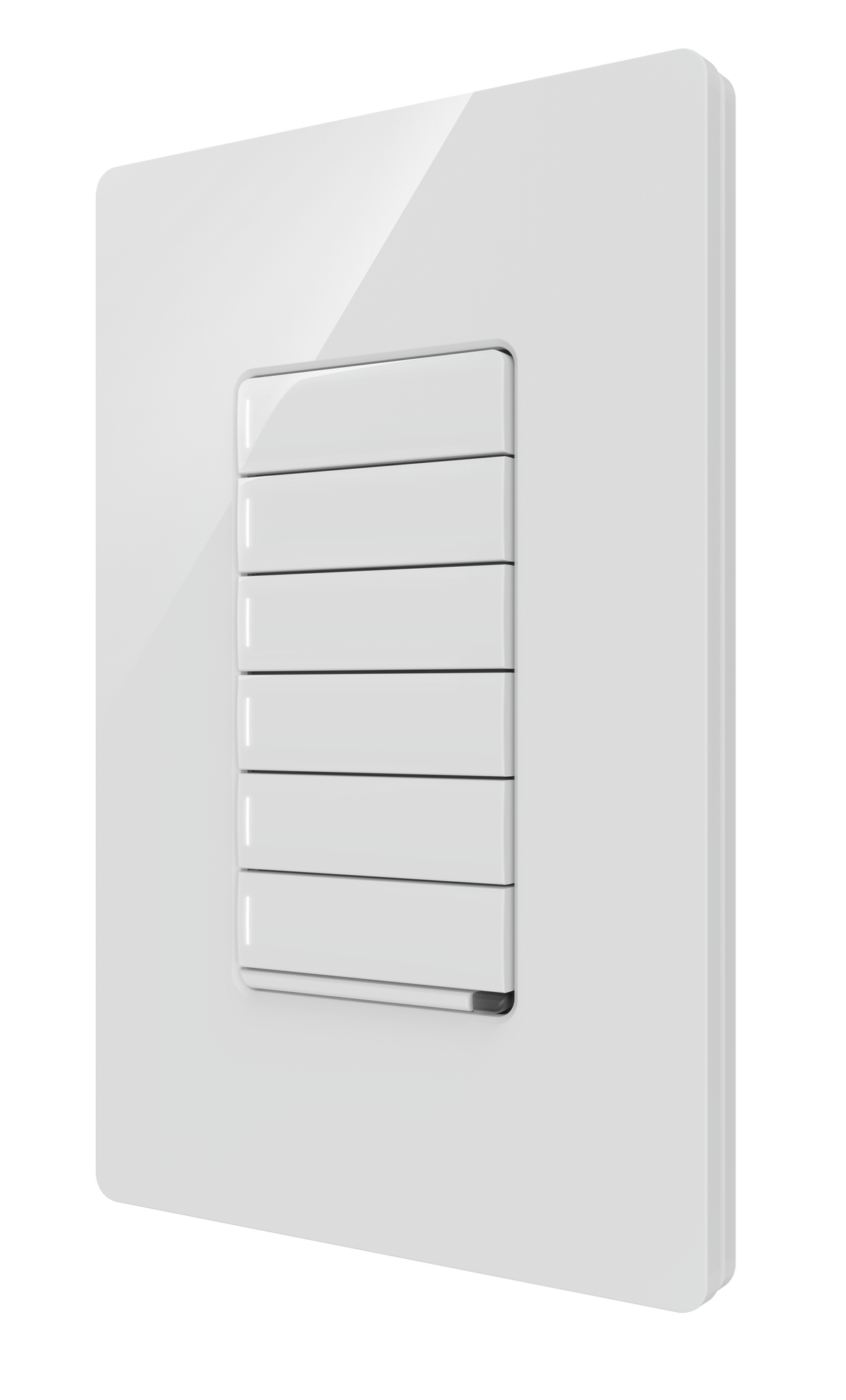 Cameo® 2 In-Wall Forward-Phase Dimmer with infiNET EX® Wireless Communication, 100-240VAC, Full Keypad, Standard Engrave